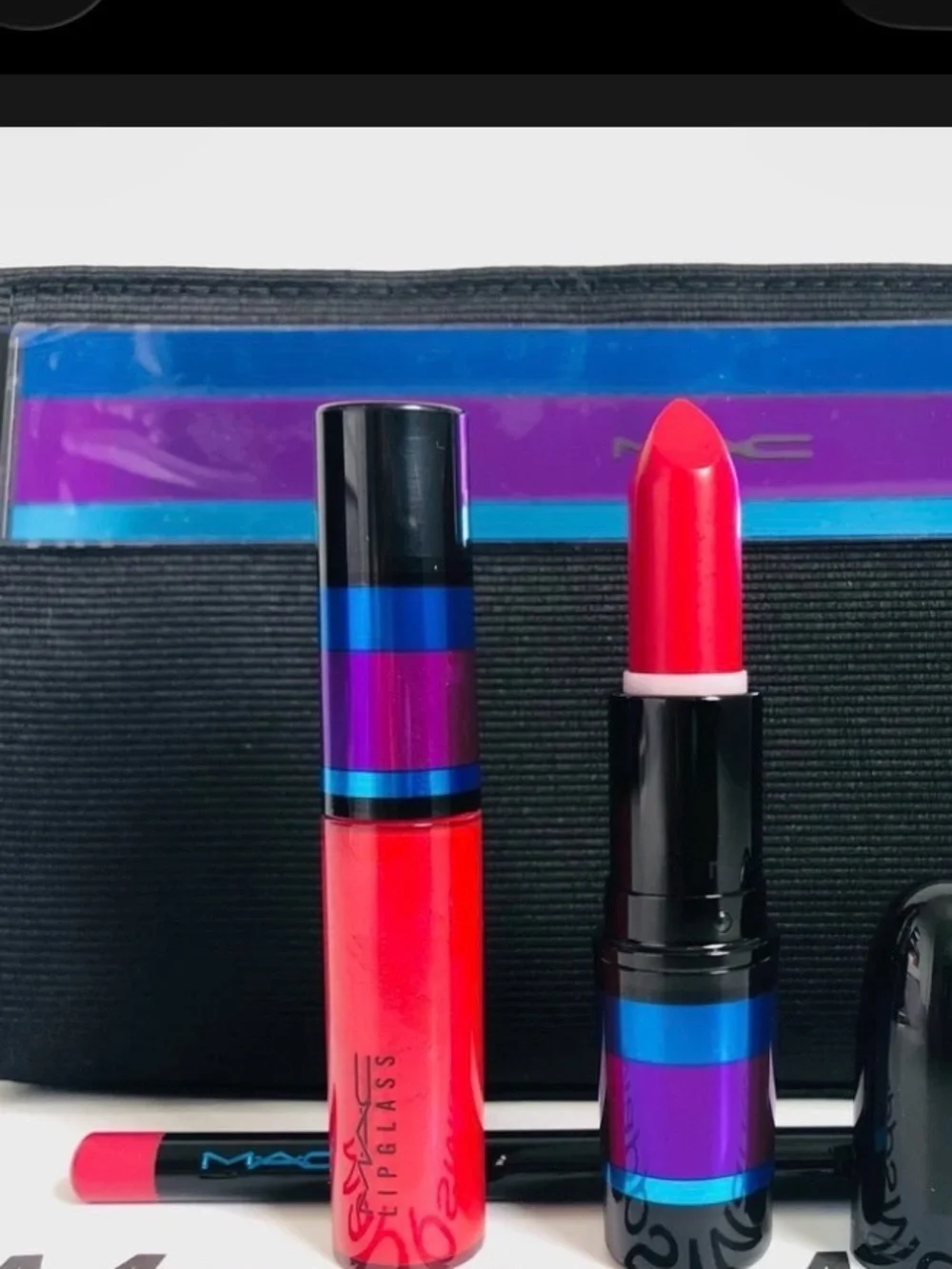 Magenta Red Lipstick & Lip Liner Set - Women Makeup